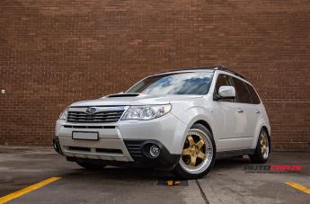 SUBARU FORESTER RS1 GOLD MACHINED LIP